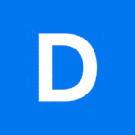 Den Gule Shop-logo – gul cirkel med tekst og enkel grafisk stil.